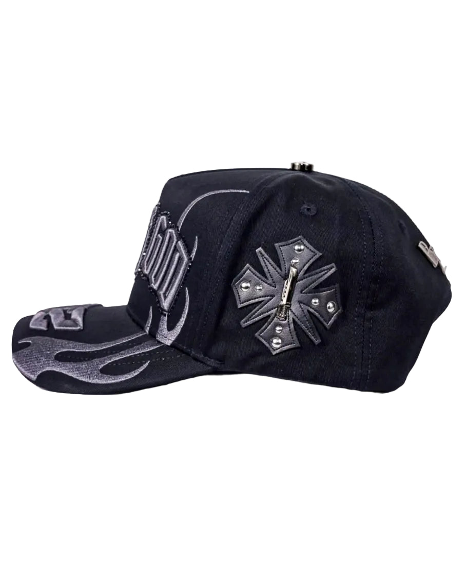 Baez Gorra Son Of God Friends And Family Black · Premium Avenue