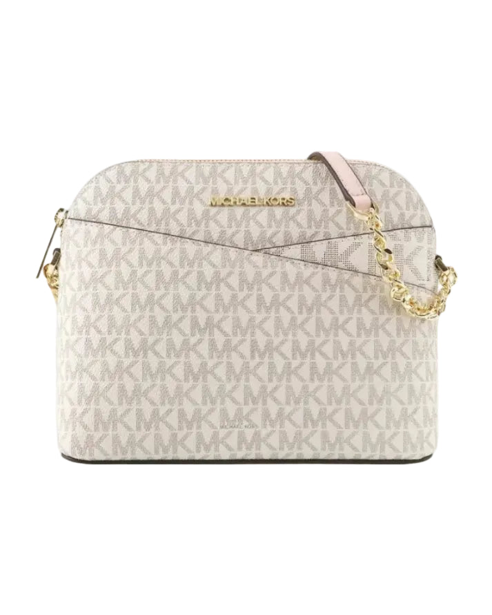 MICHAEL KORS - MD DOME XCROSS XBODY VAINILLA/PINK
