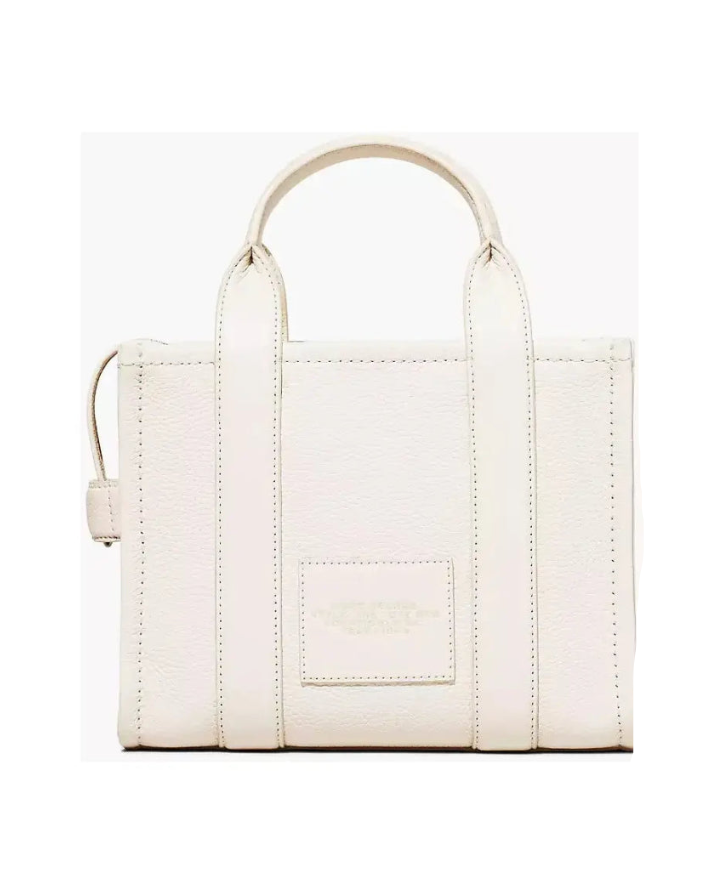 MARC JACOBS - THE TOTE BAG SMALL COTTON SILVER