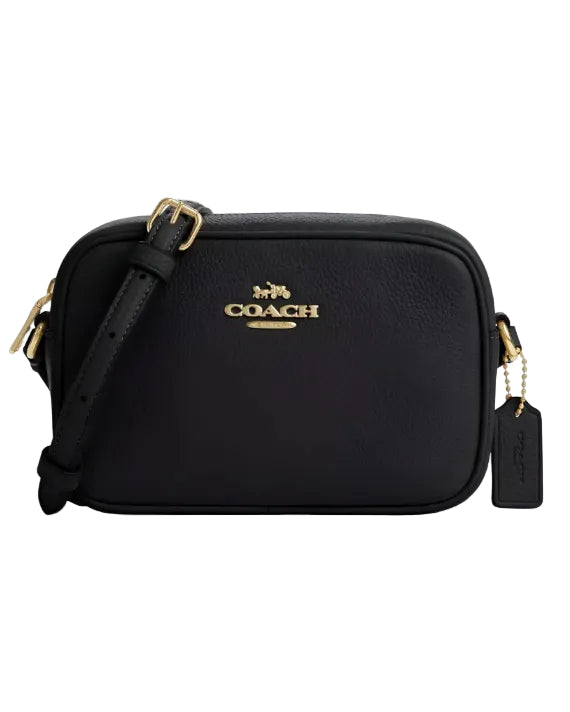 COACH - LEATHER MINI JMIE CMRA BA IM/BLACK