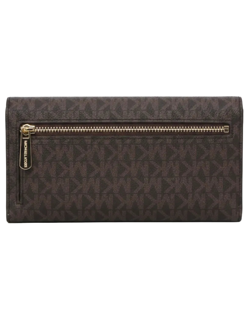 MICHAEL KORS - LG TRIFOLD BROWN