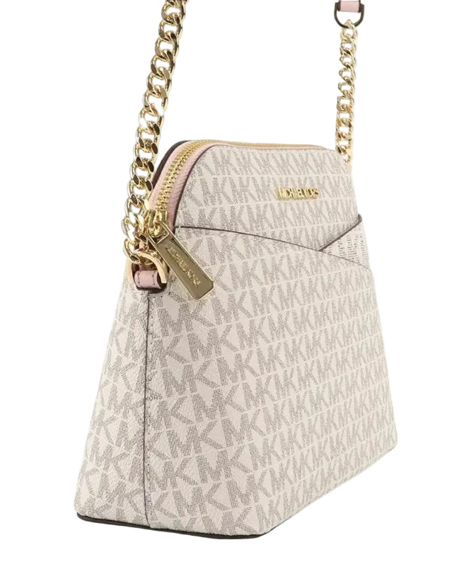 MICHAEL KORS - MD DOME XCROSS XBODY VAINILLA/PINK