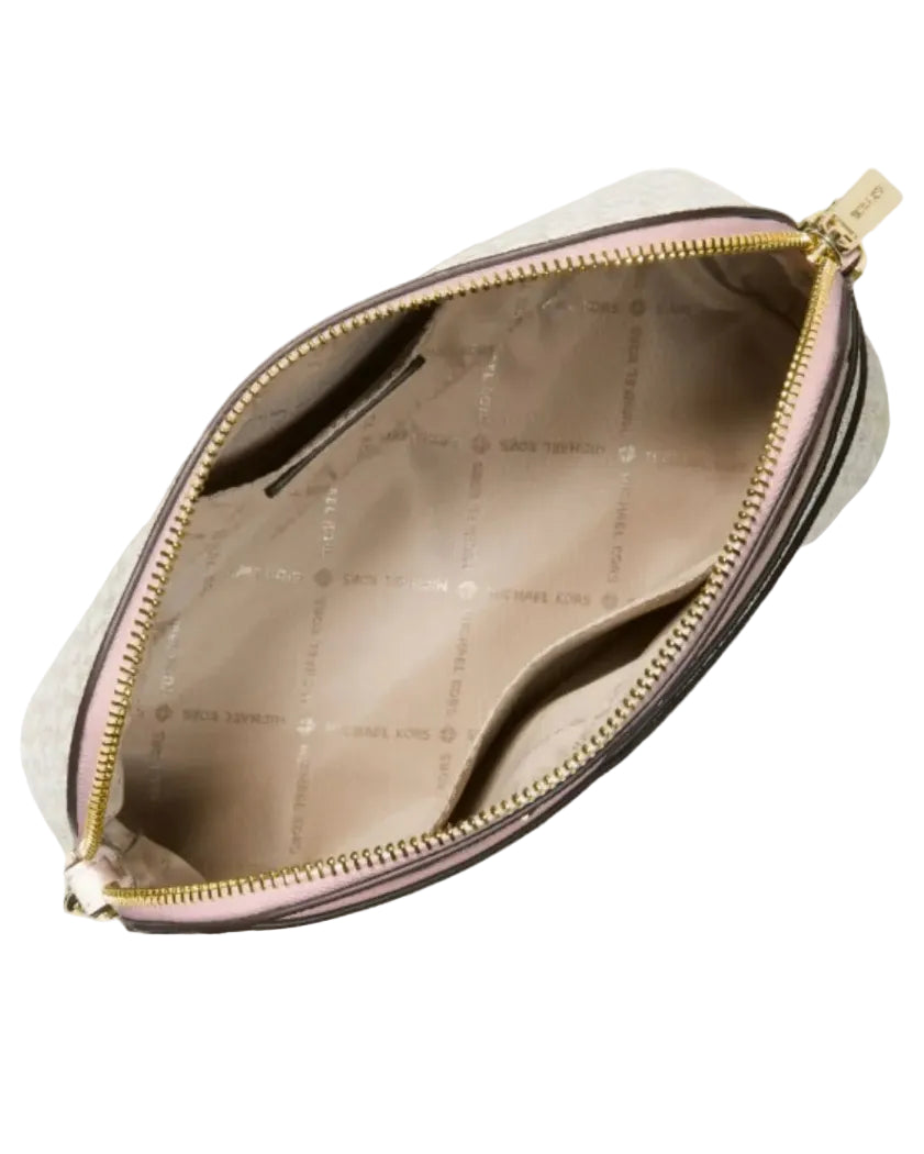 MICHAEL KORS - MD DOME XCROSS XBODY VAINILLA/PINK
