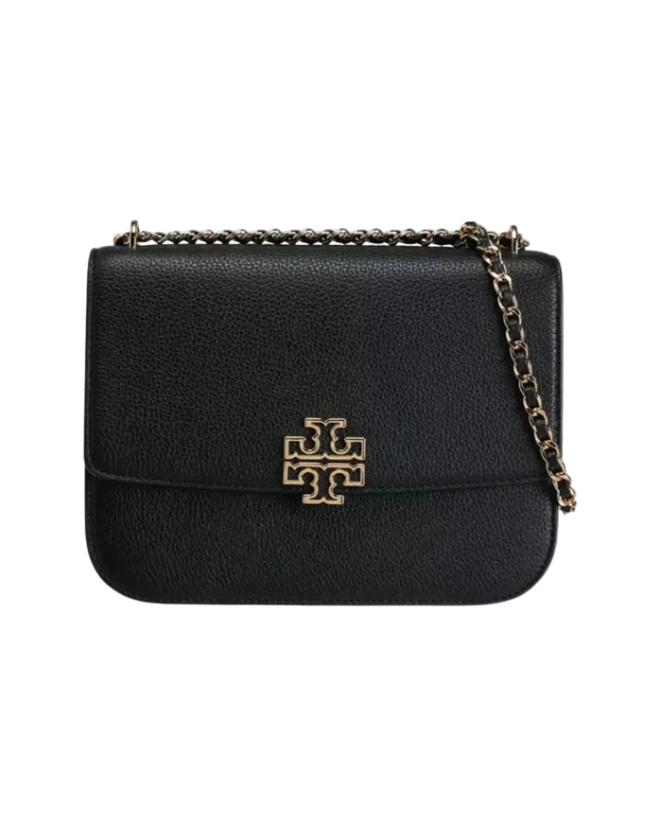 TORY BURCH - BRITTEN SMALL SHOULDER BLACK