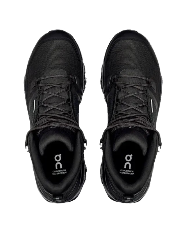ON - CLOUDROCK MID WP BLACK/BLACK