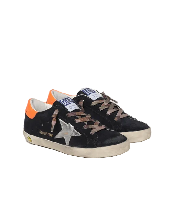 GOLDEN GOOSE - SUPER STAR NIGHT BLUE/SILVER/FL
