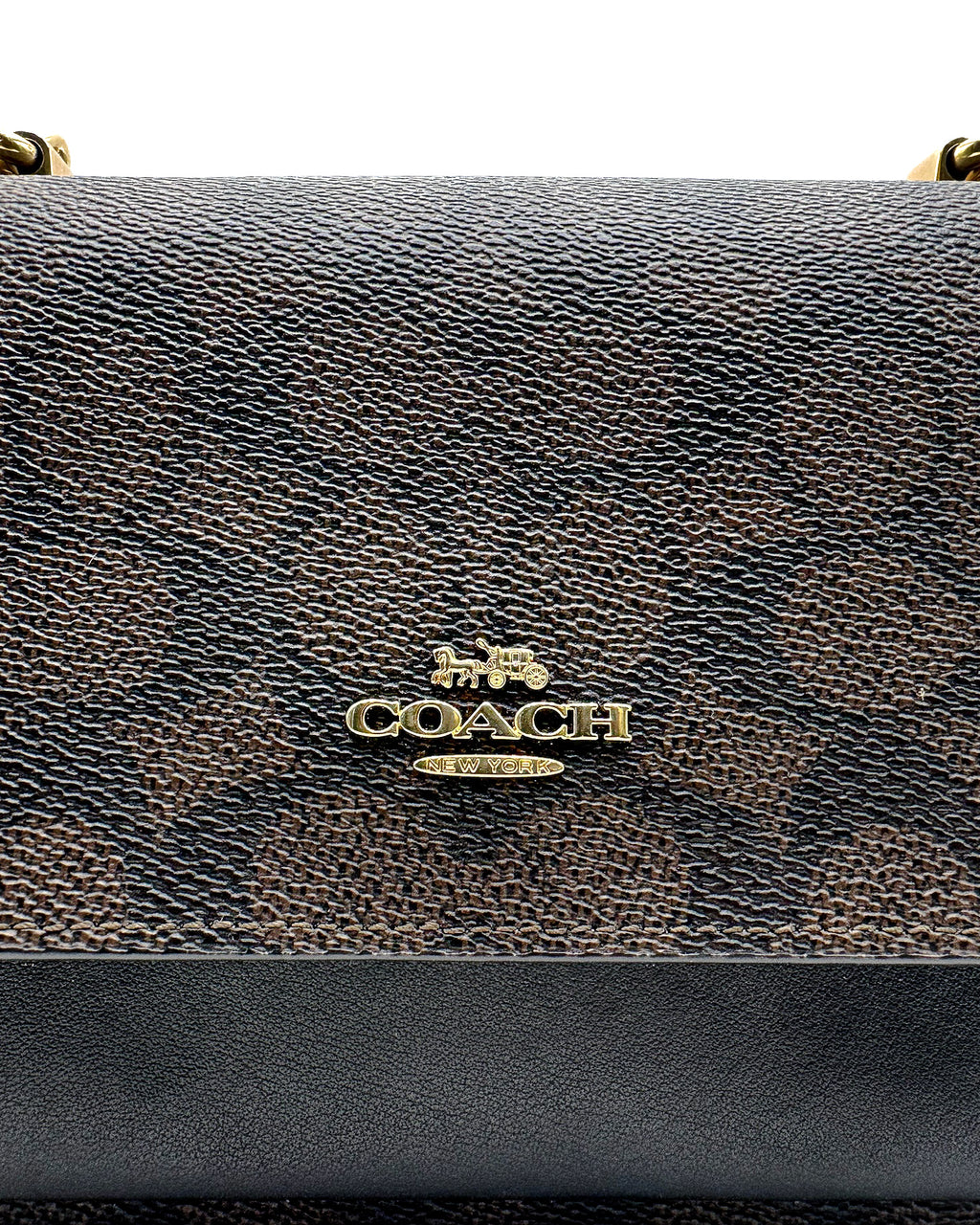 Coach Bolsa Mini Klare Xbody Signature Cnvs Im/Walnut/Black · Premium Avenue