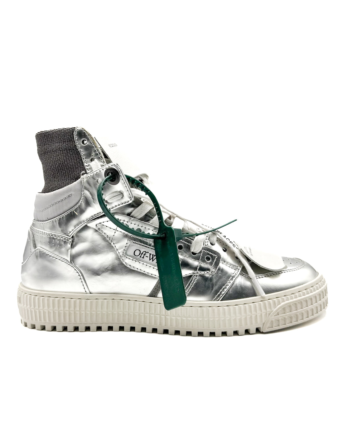 Off White Calzado 3.0 Off Court Full Metallic Silver · Premium Avenue
