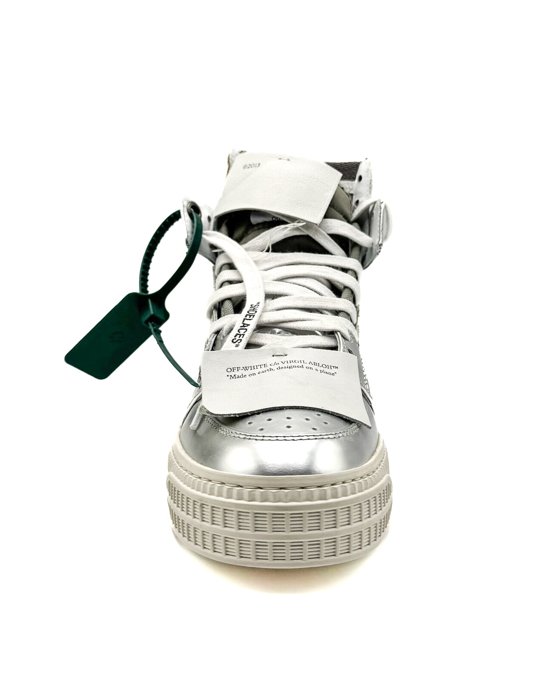 Off White Calzado 3.0 Off Court Full Metallic Silver · Premium Avenue