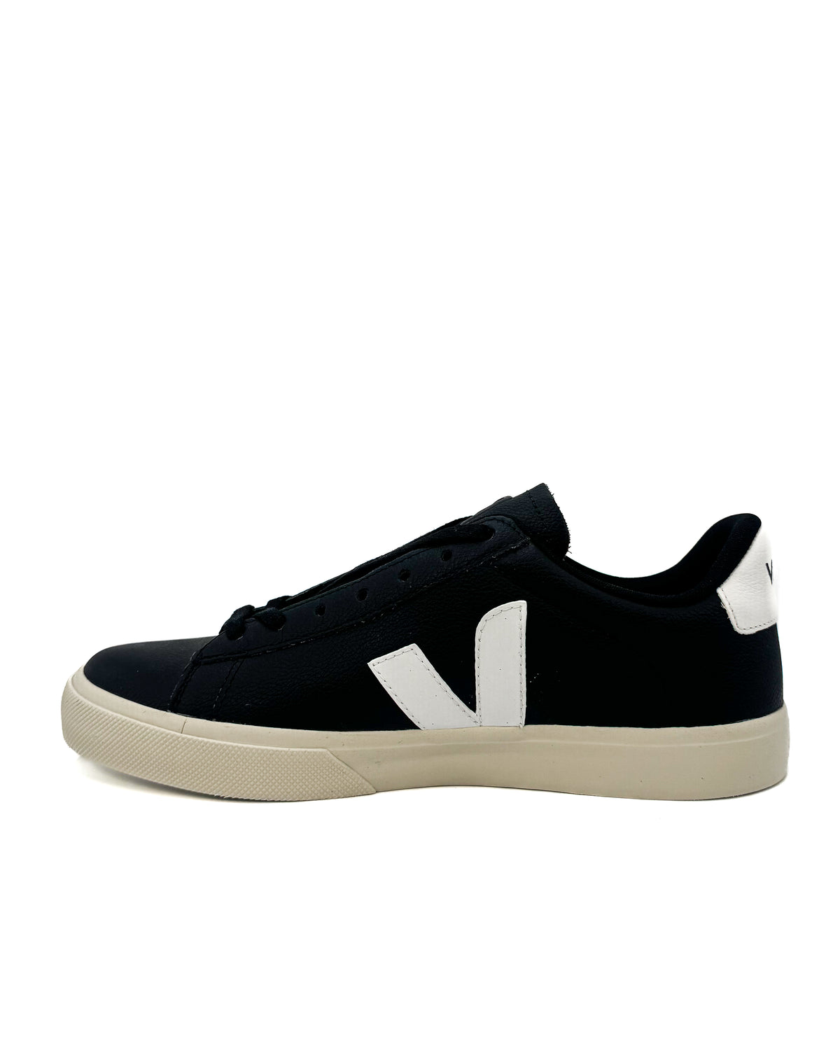 Veja Calzado Campo Chromefree Leather Black/White · Premium Avenue