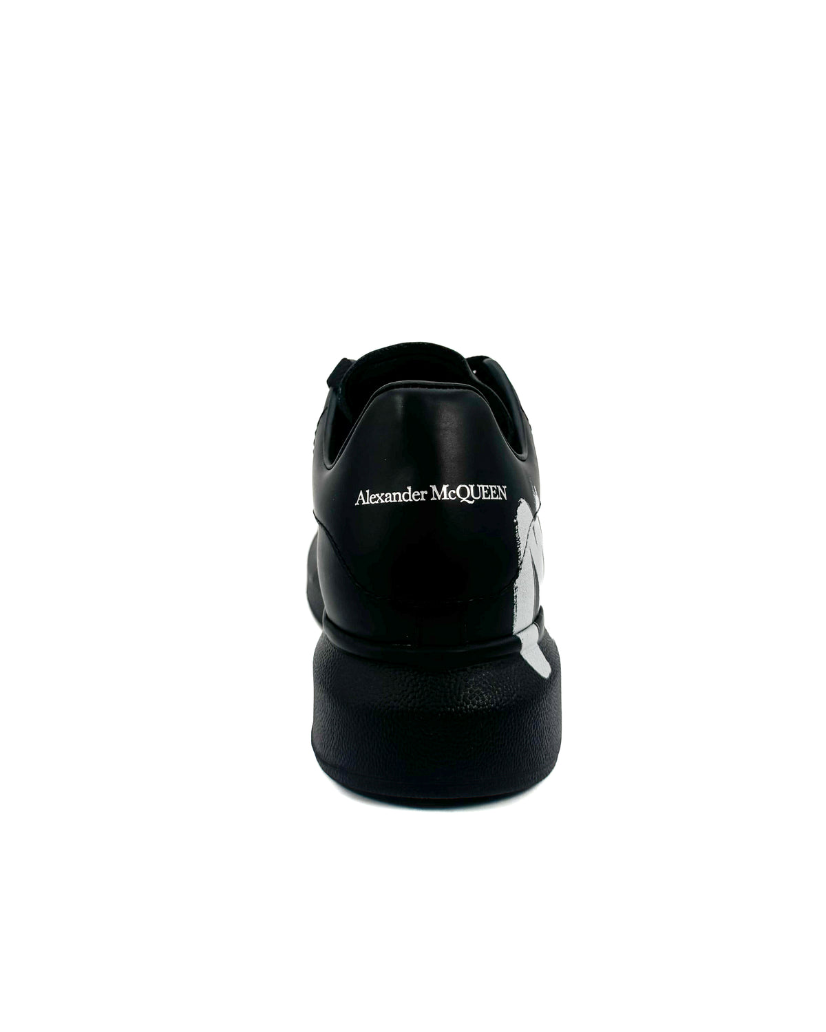 Alexander Mcqueen Calzado Leather Upper And Ru Black/White · Premium Avenue