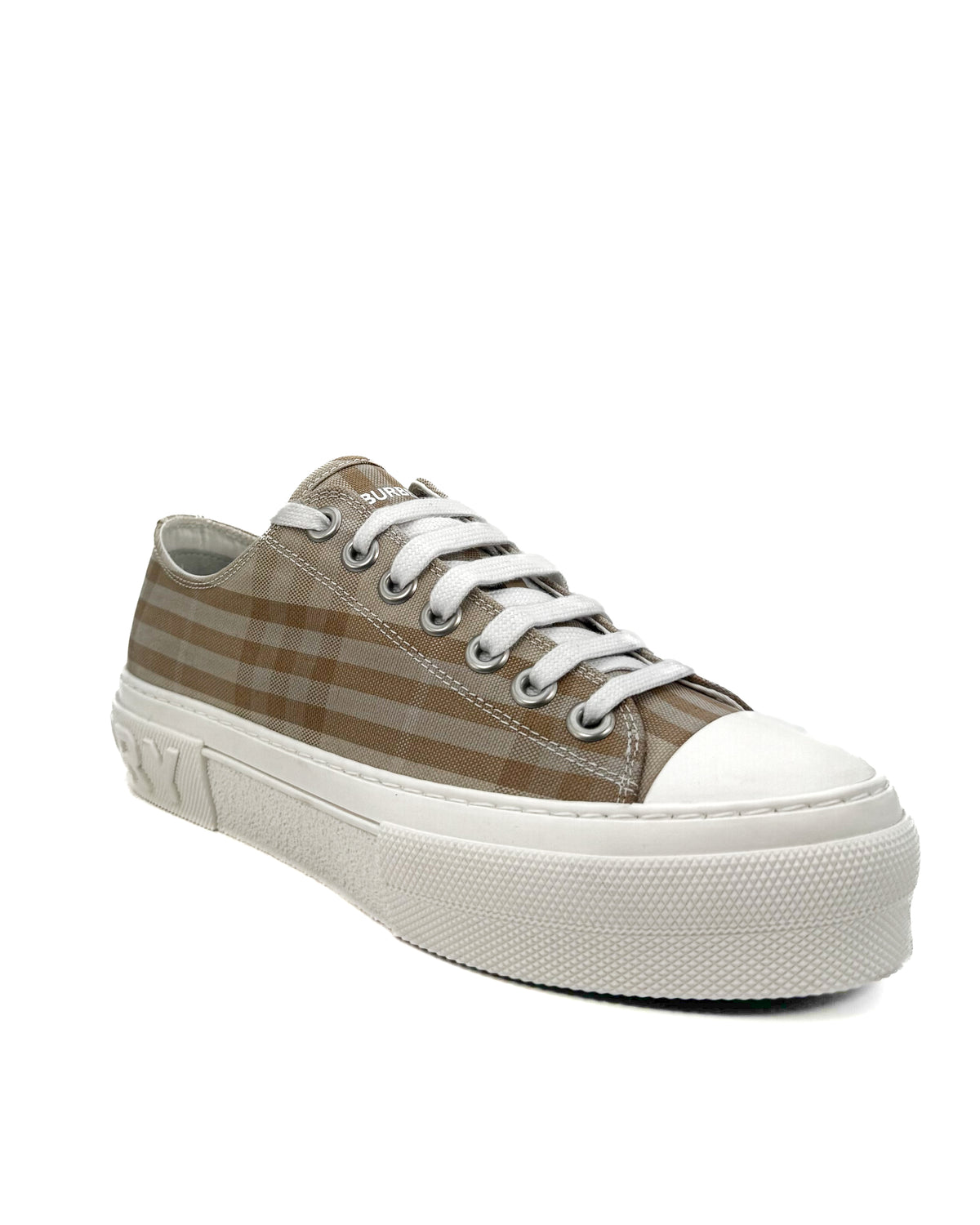 Burberry Calzado Jack W Check Soft Fawn · Premium Avenue