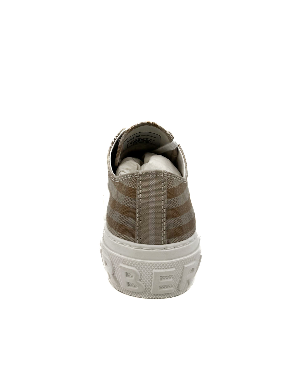 Burberry Calzado Jack W Check Soft Fawn · Premium Avenue