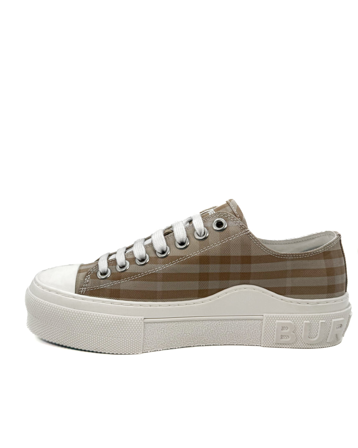 Burberry Calzado Jack W Check Soft Fawn · Premium Avenue