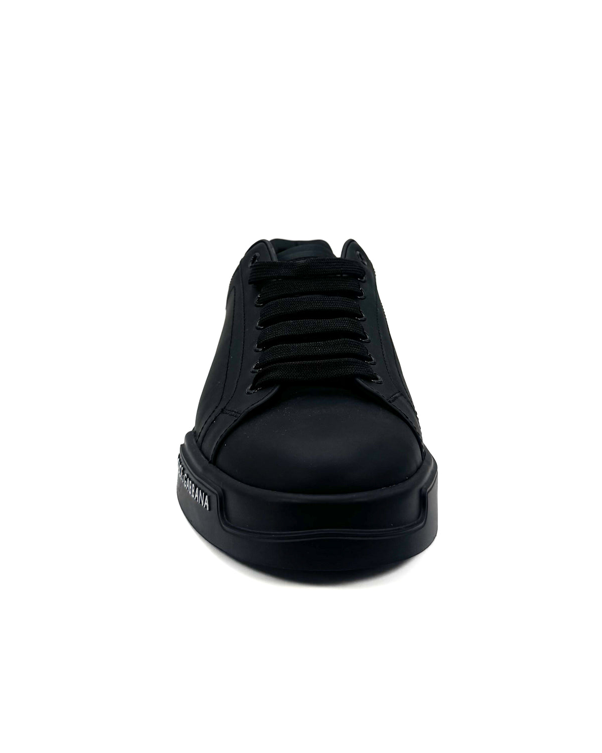Dolce & Gabbana Calzado Portofino Sneaker Nero/Nero · Premium Avenue