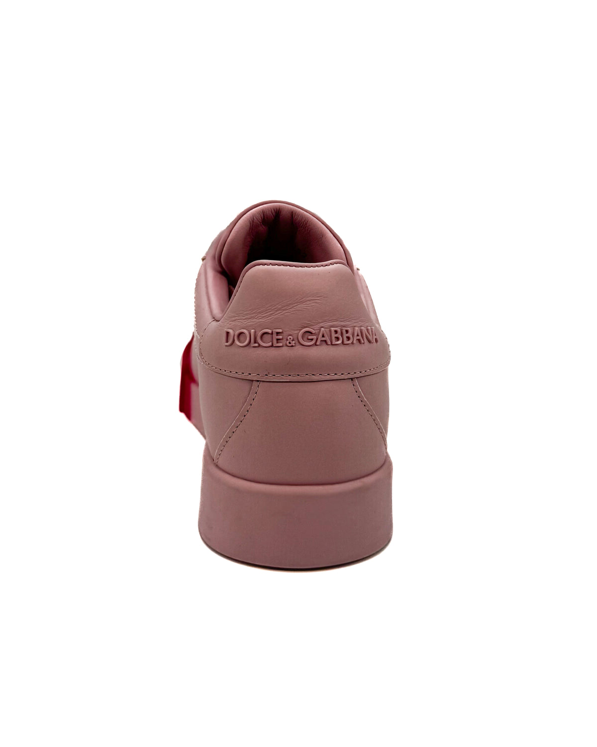 Dolce & Gabbana Calzado Portofino Sneaker Pink/Red · Premium Avenue