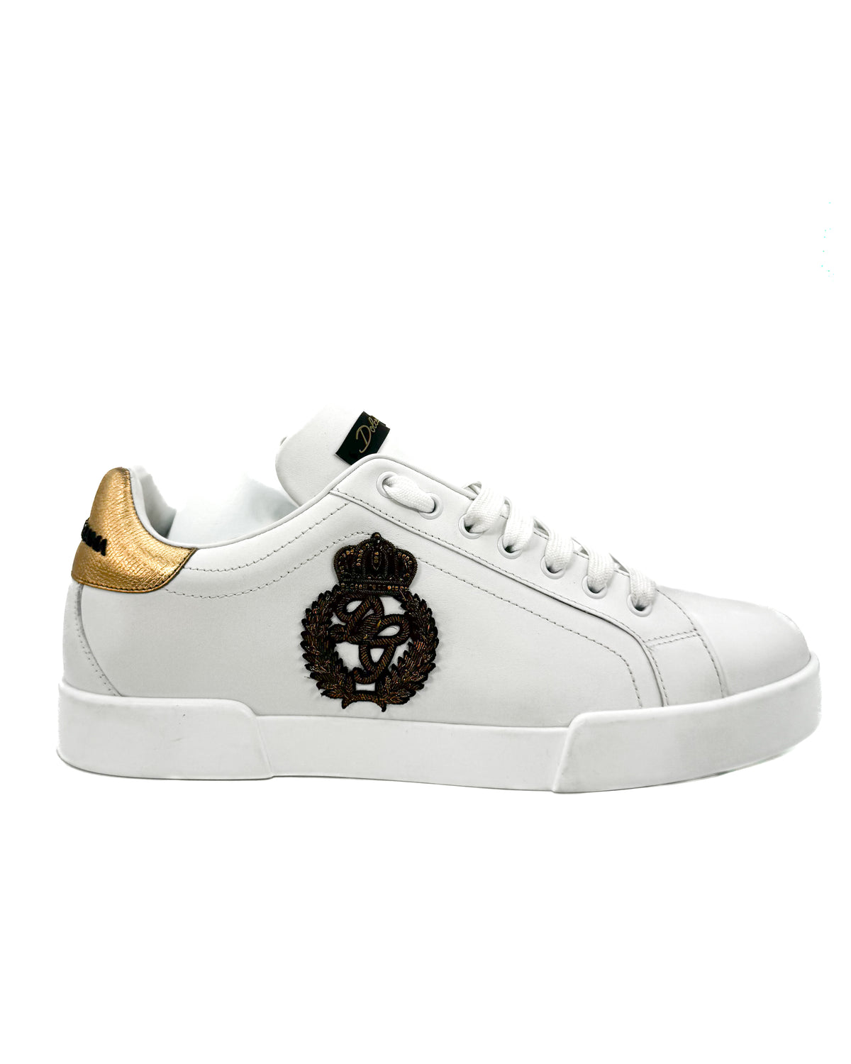 Dolce & Gabbana Calzado Portofino Sneaker With Crown Patch · Premium Avenue