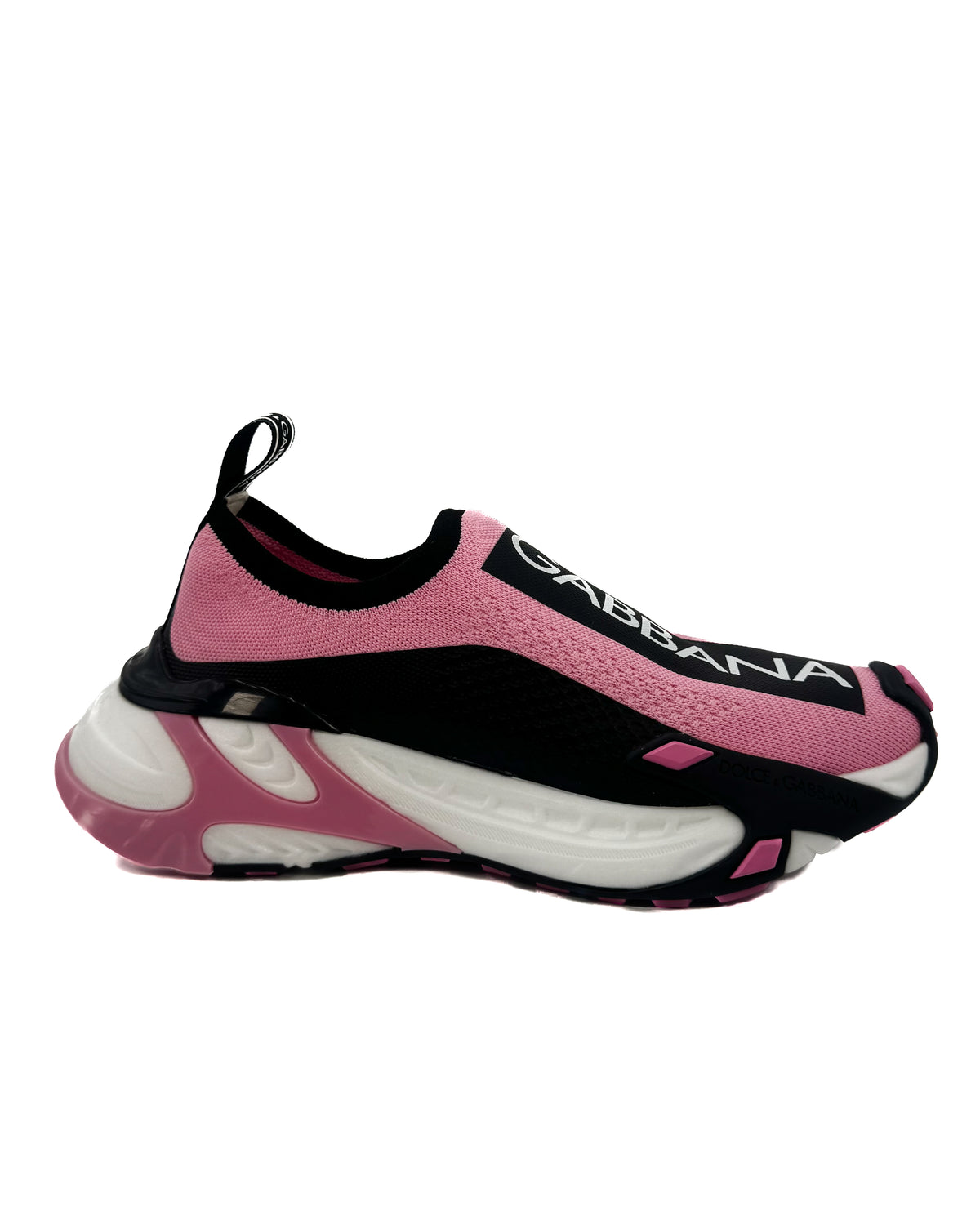Dolce & Gabbana Calzado Fast Sneakers Rosa/Nero/Bianco · Premium Avenue