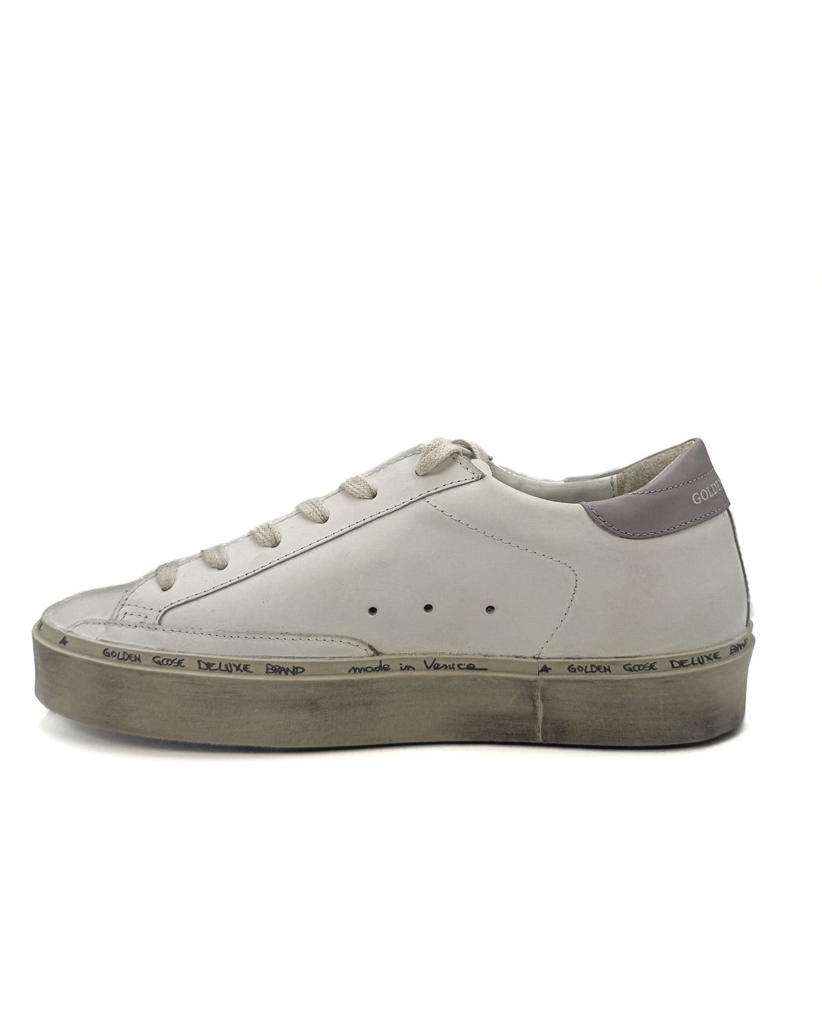 Golden Goose Calzado Hi -star White/Silver/Lilac · Premium Avenue