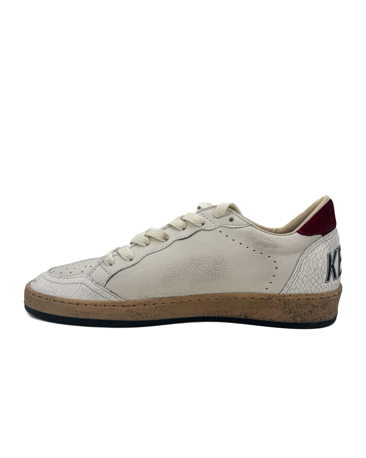 Golden Goose Calzado Ball Star White/Silver Blue/Red · Premium Avenue