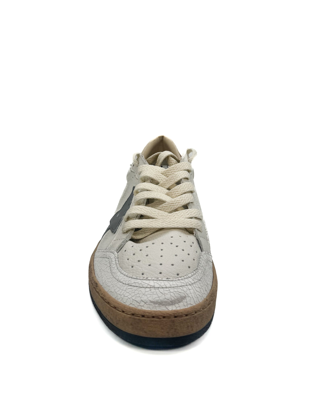 Golden Goose Calzado Ball Star White/Silver Blue/Red · Premium Avenue