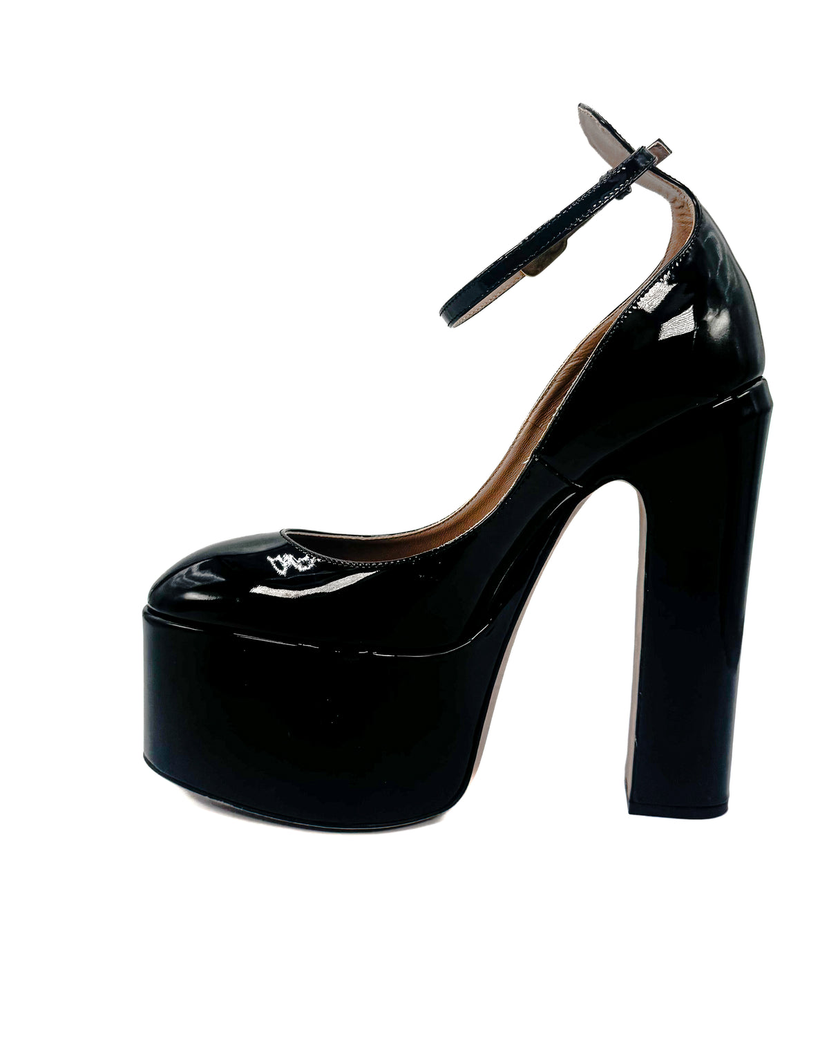 Valentino Calzado Ankle Strap Black · Premium Avenue