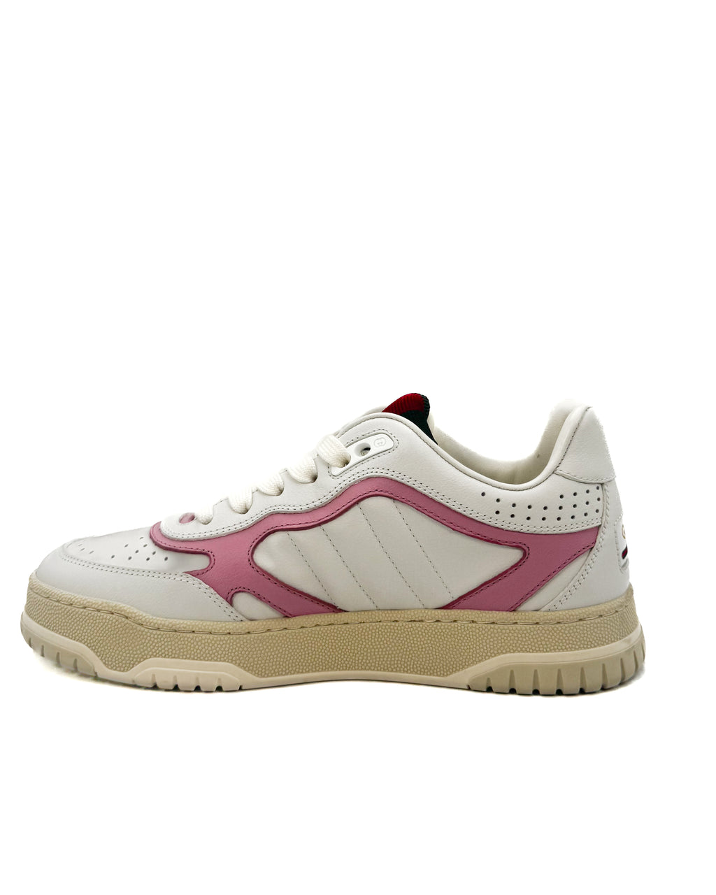 Gucci Calzado Leather Upper And Ru Pink/White · Premium Avenue