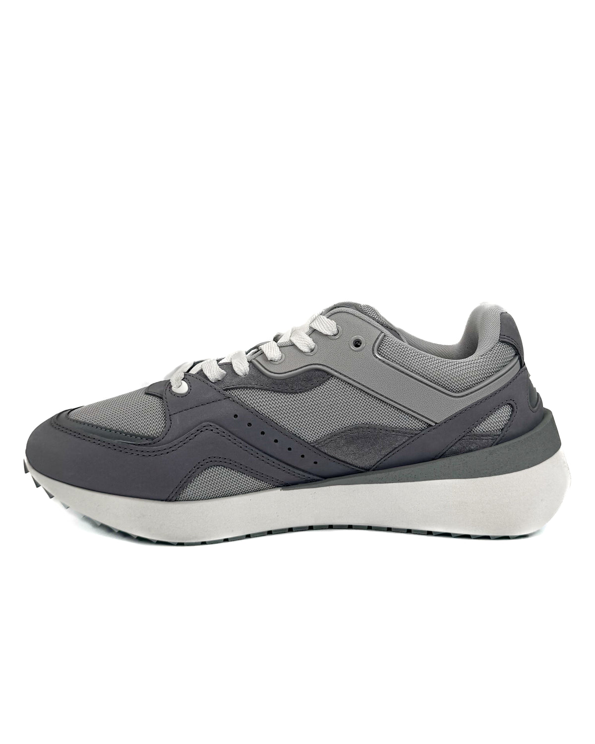 Dior Calzado B29 Smooth Calf Mesh Suede Grey/White · Premium Avenue