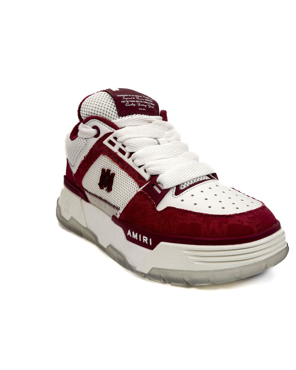 Amiri Calzado MA-1 Deep Red · Premium Avenue