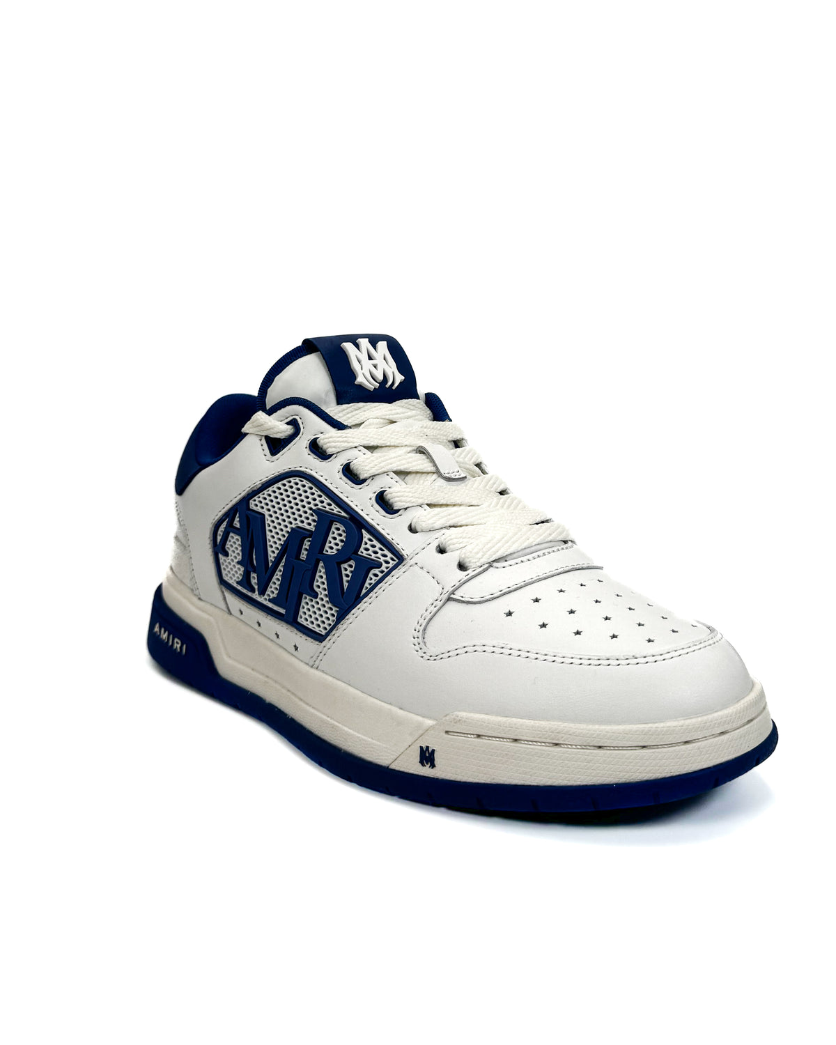 Amiri Calzado Classic Low White / Blue · Premium Avenue