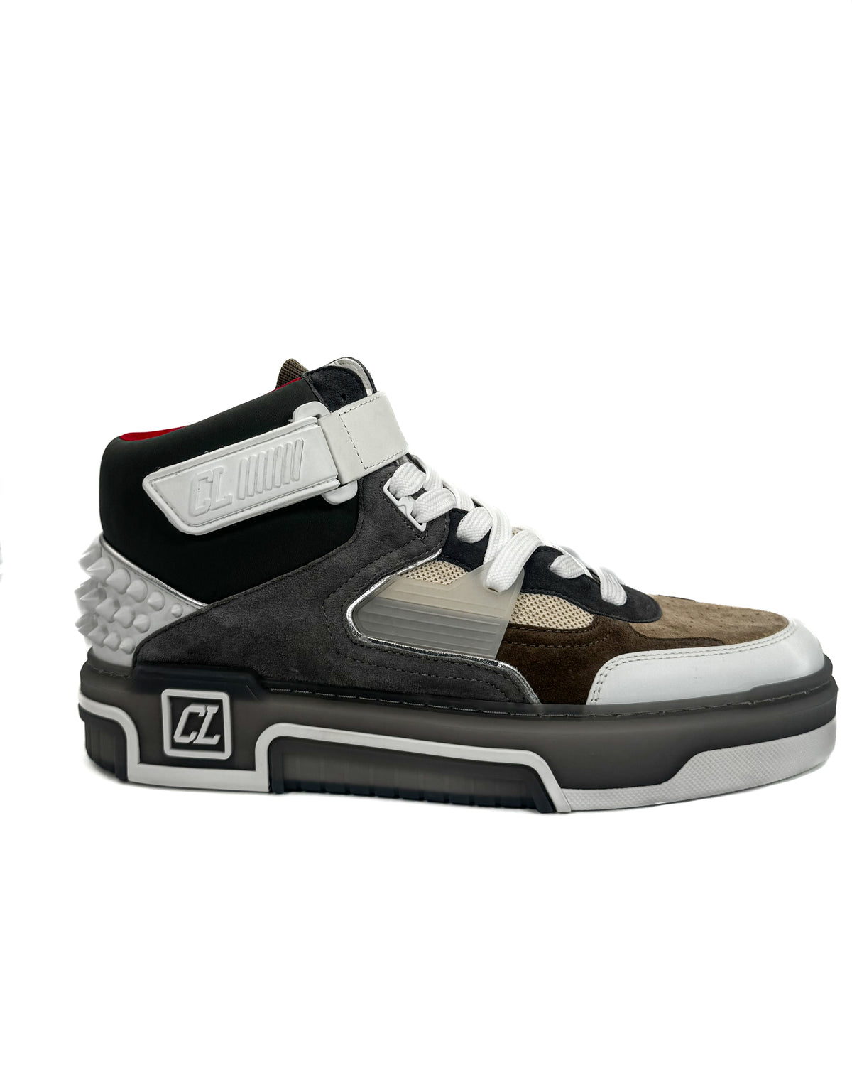 Christian Louboutin Calzado Astrolouubi Mid Flat Saharienne/ Smoke Grey · Premium Avenue