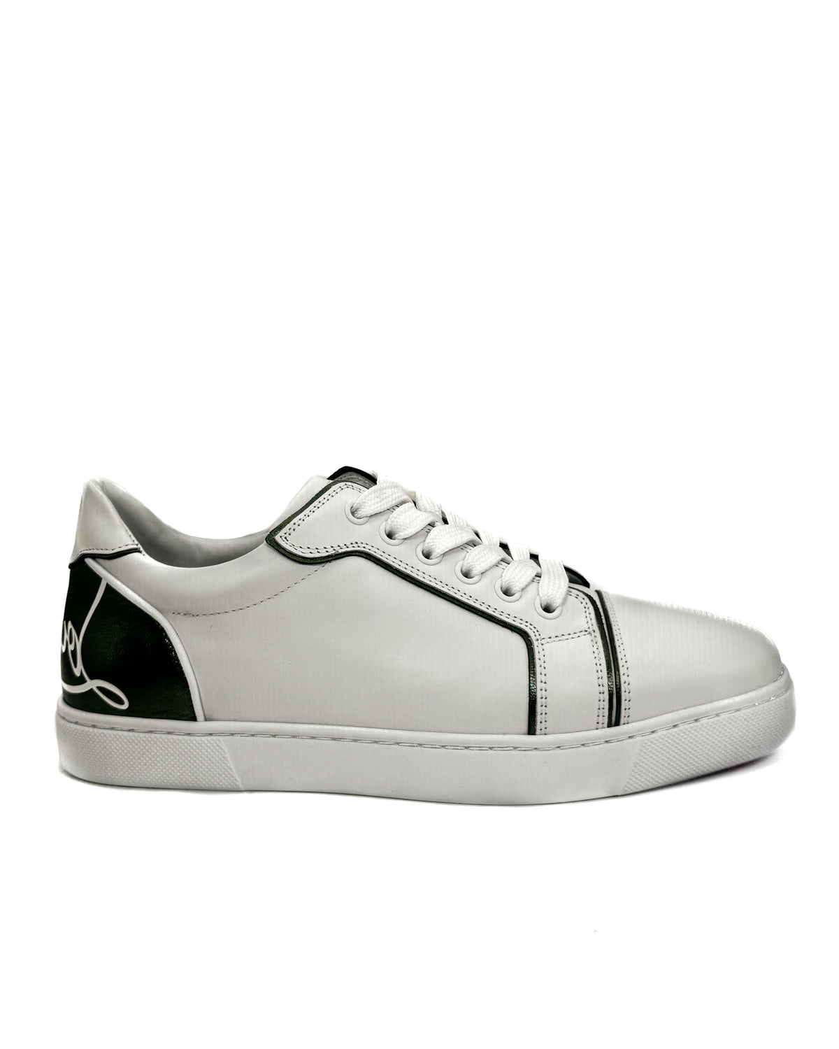 Christian Louboutin Calzado Fun Vieira Flat Bianco/Vertlaine · Premium Avenue