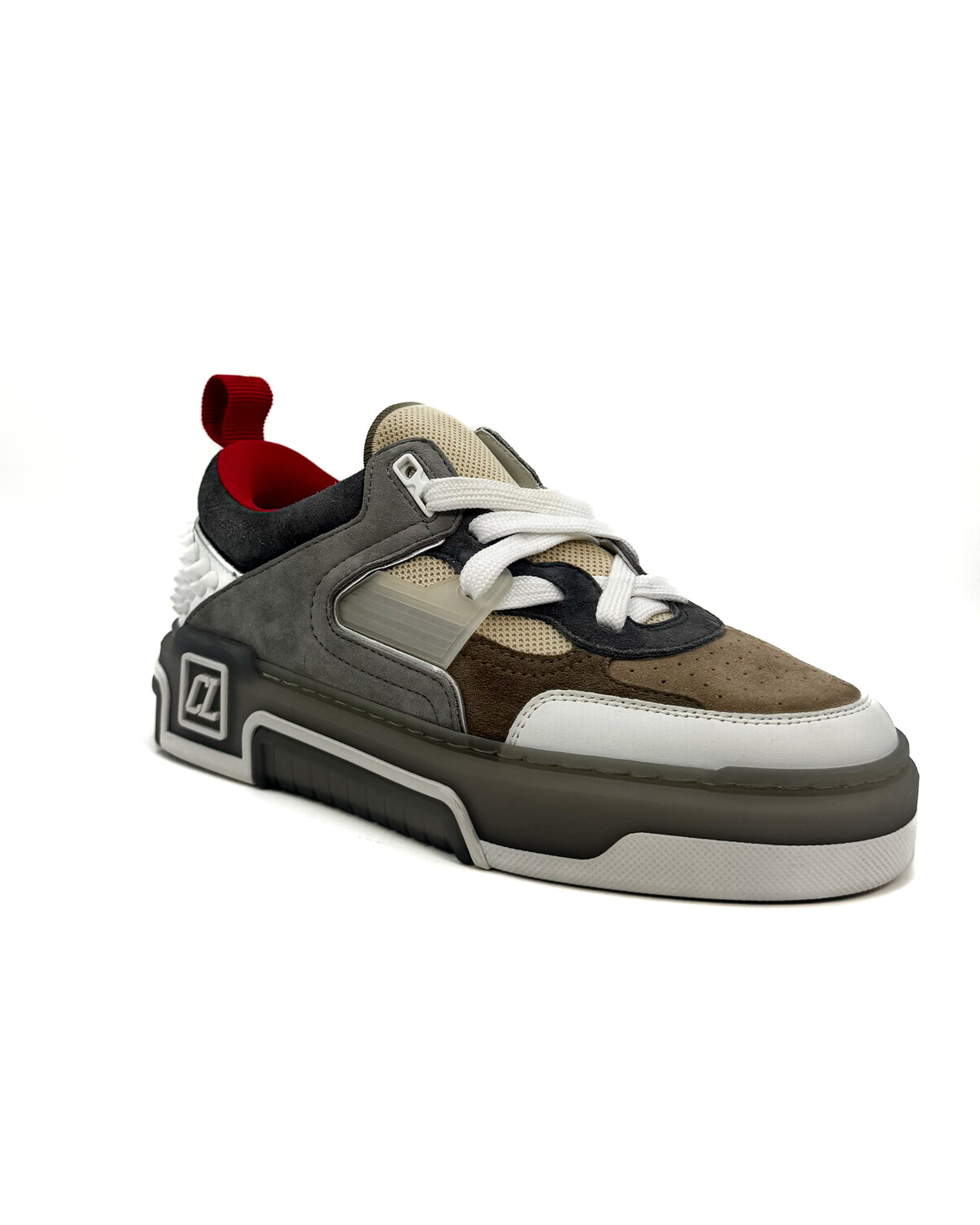 Christian Louboutin Calzado Astroloubi Donna Flat Saharienne/Smoke Grey · Premium Avenue