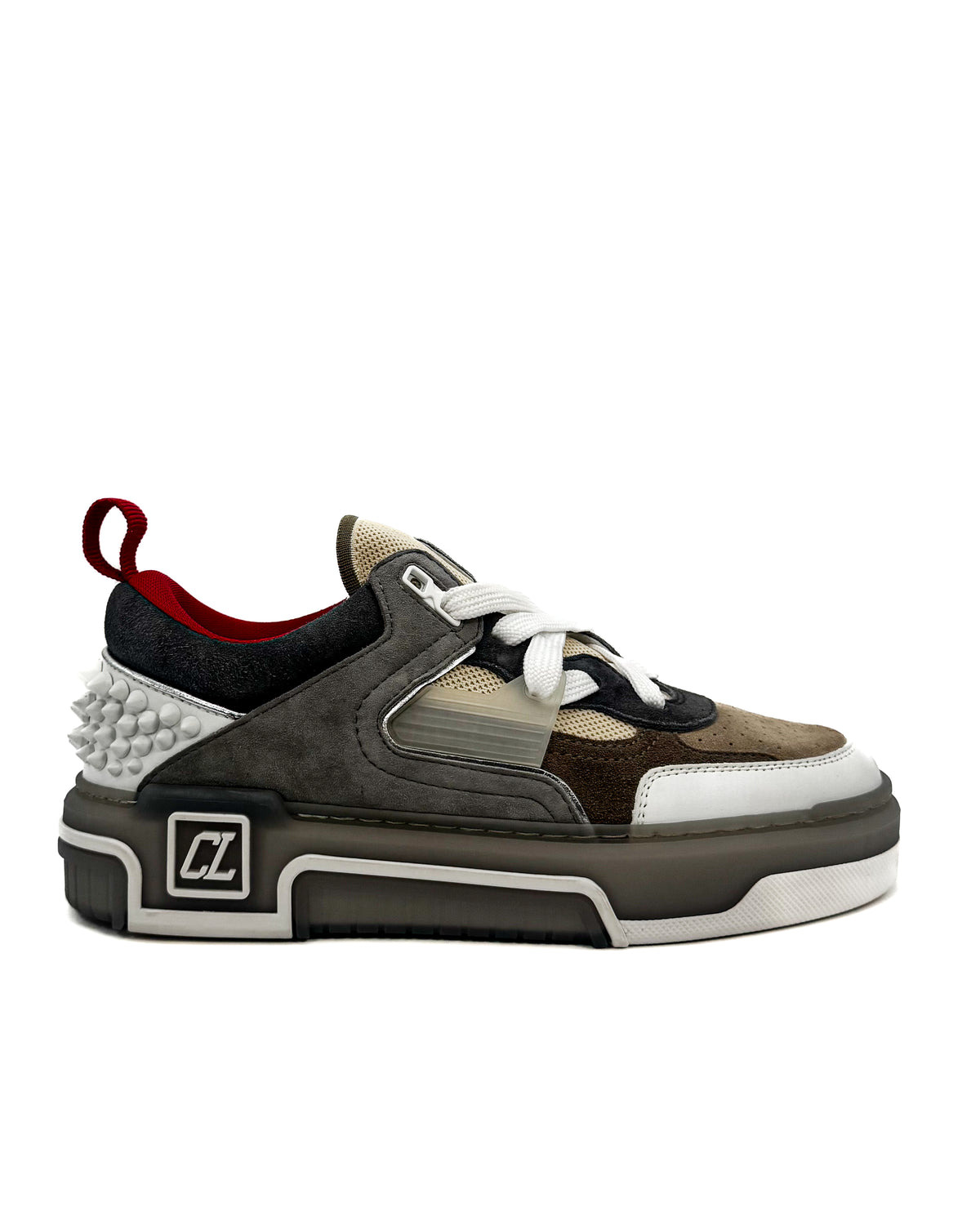 Christian Louboutin Calzado Astroloubi Donna Flat Saharienne/Smoke Grey · Premium Avenue