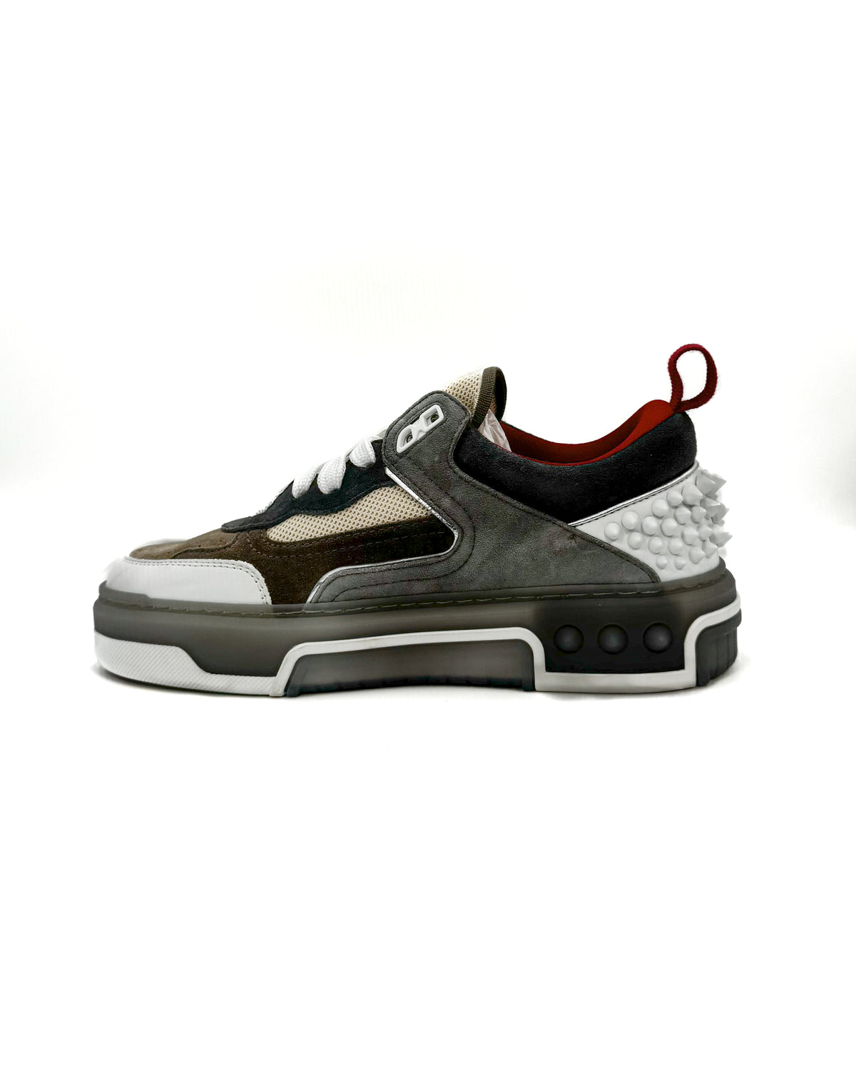 Christian Louboutin Calzado Astroloubi Donna Flat Saharienne/Smoke Grey · Premium Avenue