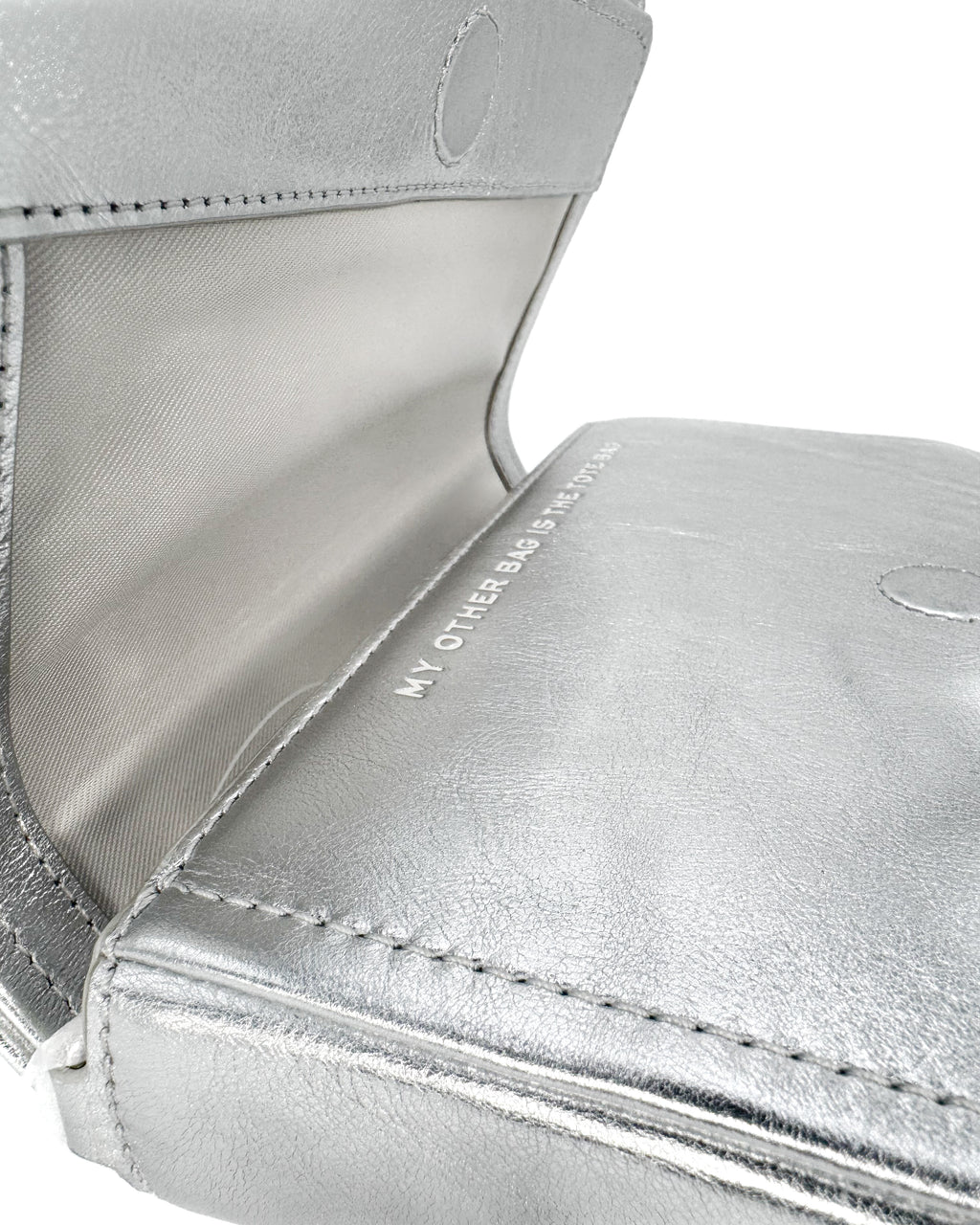 Marc Jacobs Bolsa The J Marc Mini Bag Silver · Premium Avenue