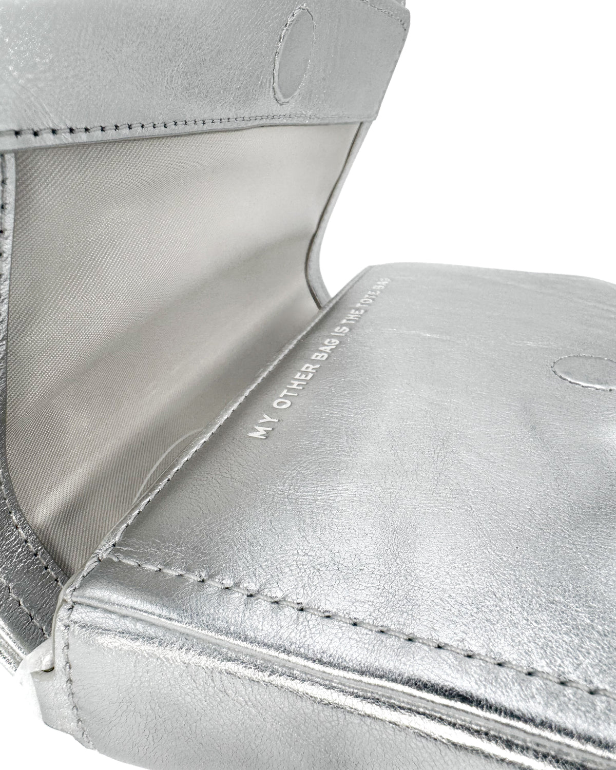 Marc Jacobs Bolsa The J Marc Mini Bag Silver · Premium Avenue
