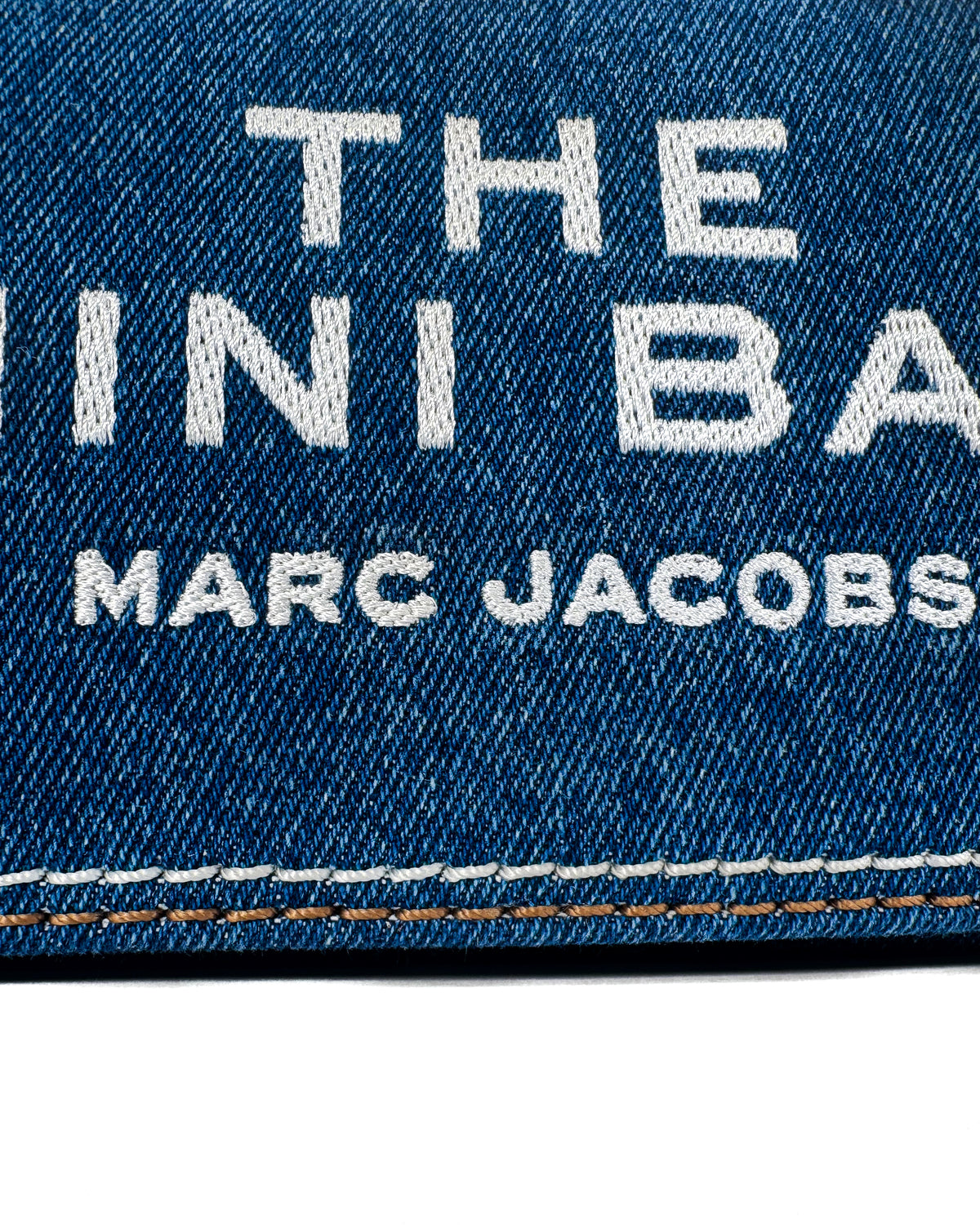 Marc Jacobs Bolsa The Mini Bag Denim · Premium Avenue