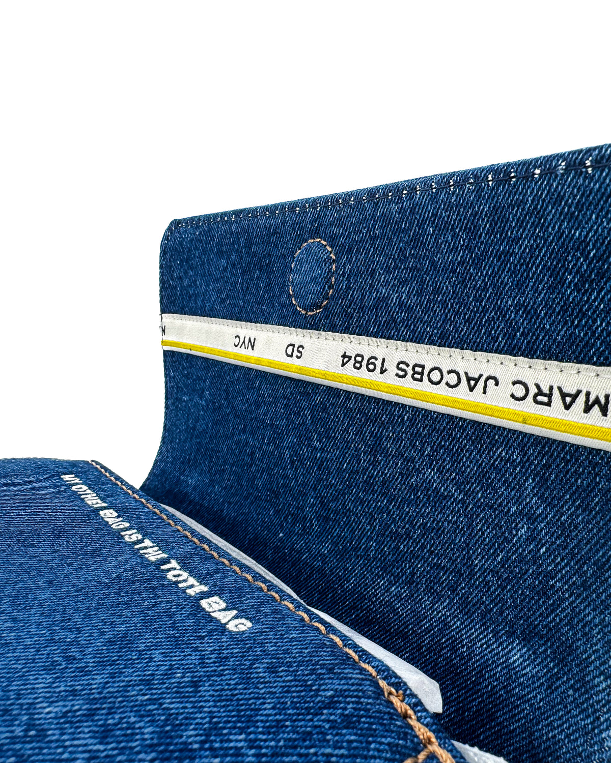 Marc Jacobs Bolsa The Mini Bag Denim · Premium Avenue