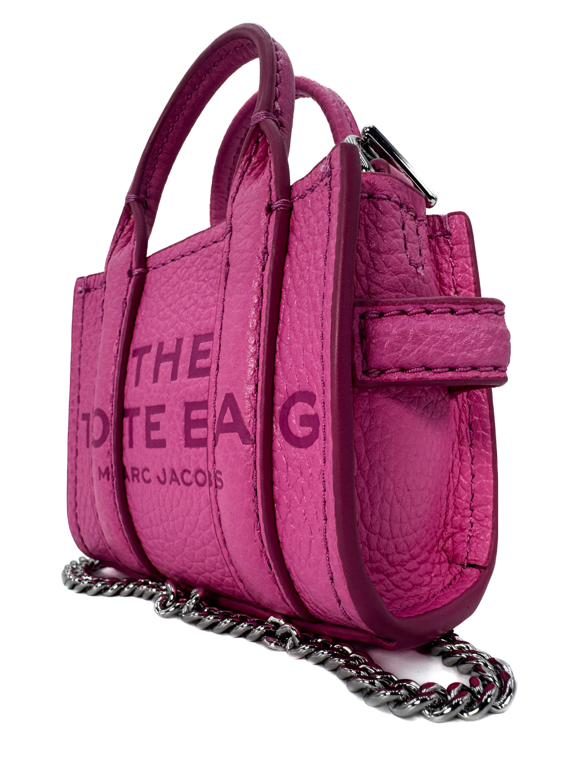 Marc Jacobs Bolsa The Mini Tote Bag The Leather Bow Pink 678 · Premium Avenue
