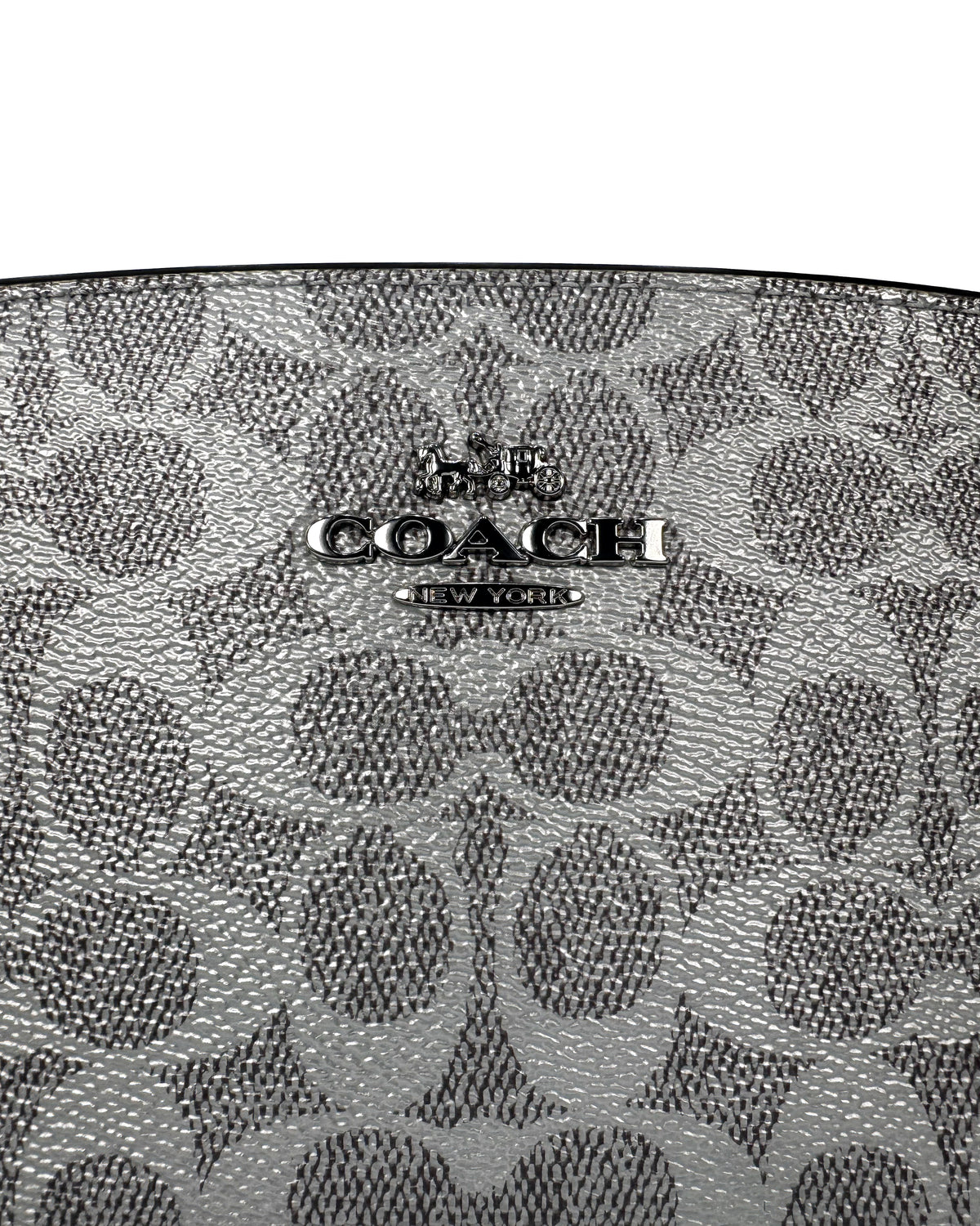 Coach Bolsa Gia Xb Mtlc Signature Sv/Gray/Silver · Premium Avenue