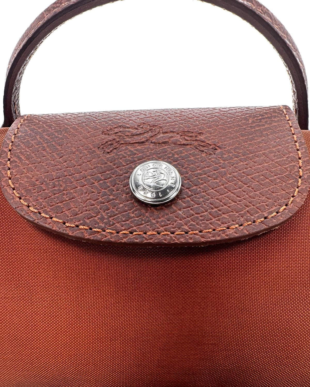 Longchamp Bolsa Le Pliage Mini Brown · Premium Avenue