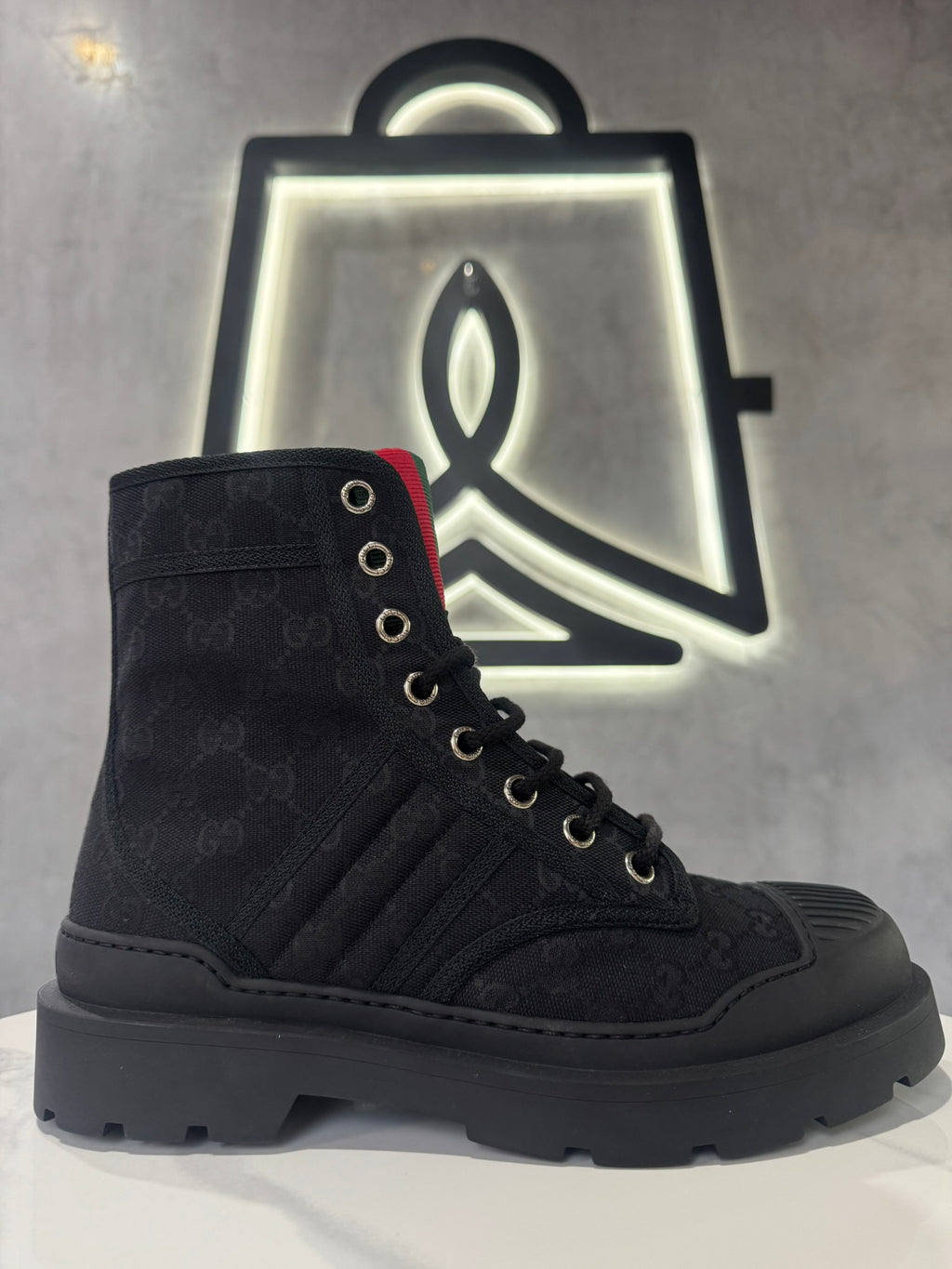 GUCCI - T.ORIGINAL GG/NEW/LACE PI/NEW BLACK/BLA/BLA