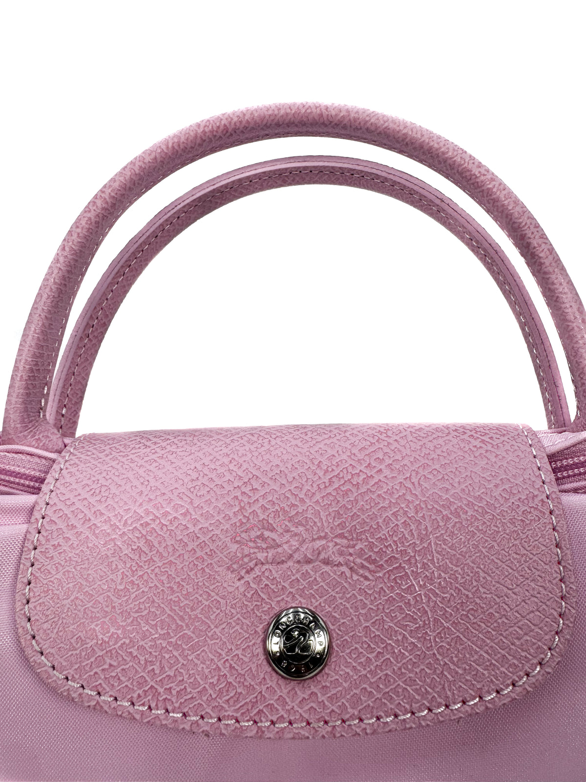 Longchamp Bolsa Le Pliage Small Pink · Premium Avenue