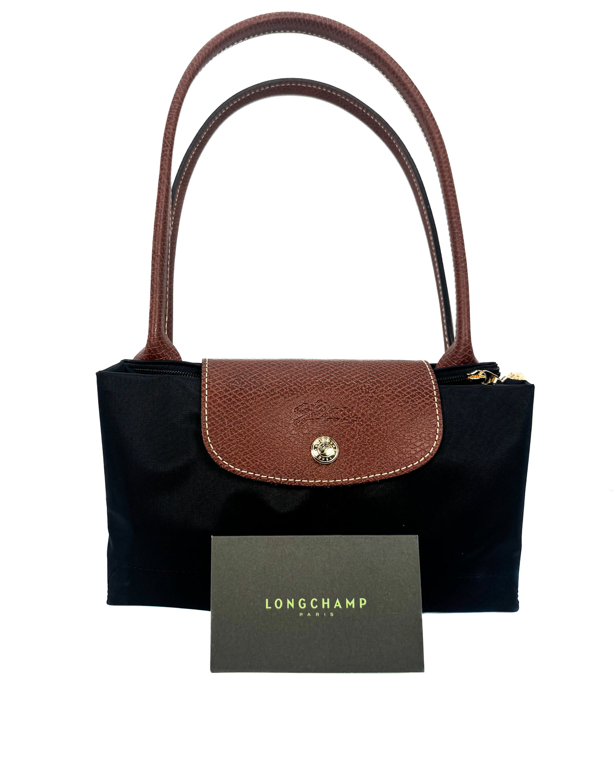 Longchamp Bolsa Le Pliage Medium Noir · Premium Avenue