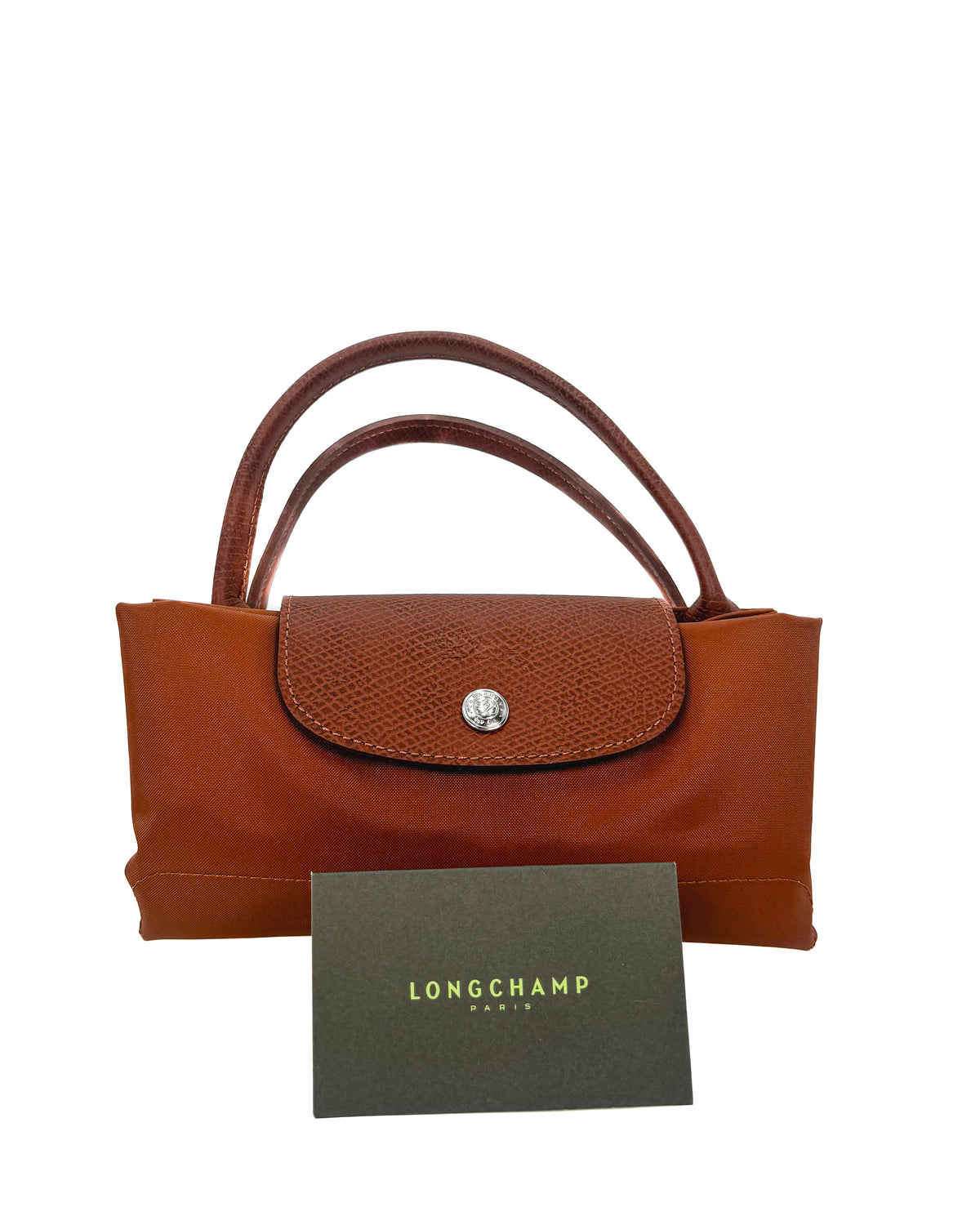 Longchamp Bolsa Le Pliage Small Brown · Premium Avenue