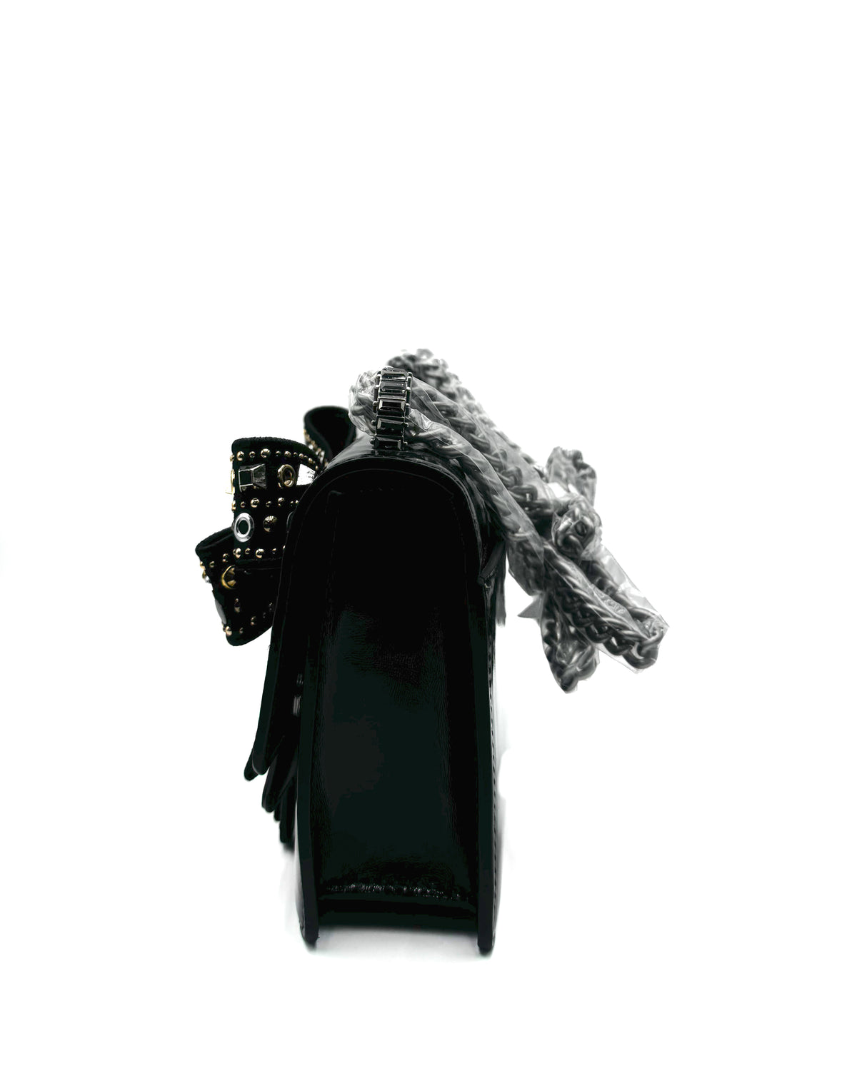 Kurt Geiger London Bolsa Bow Small Shoreditch Black/Comb · Premium Avenue