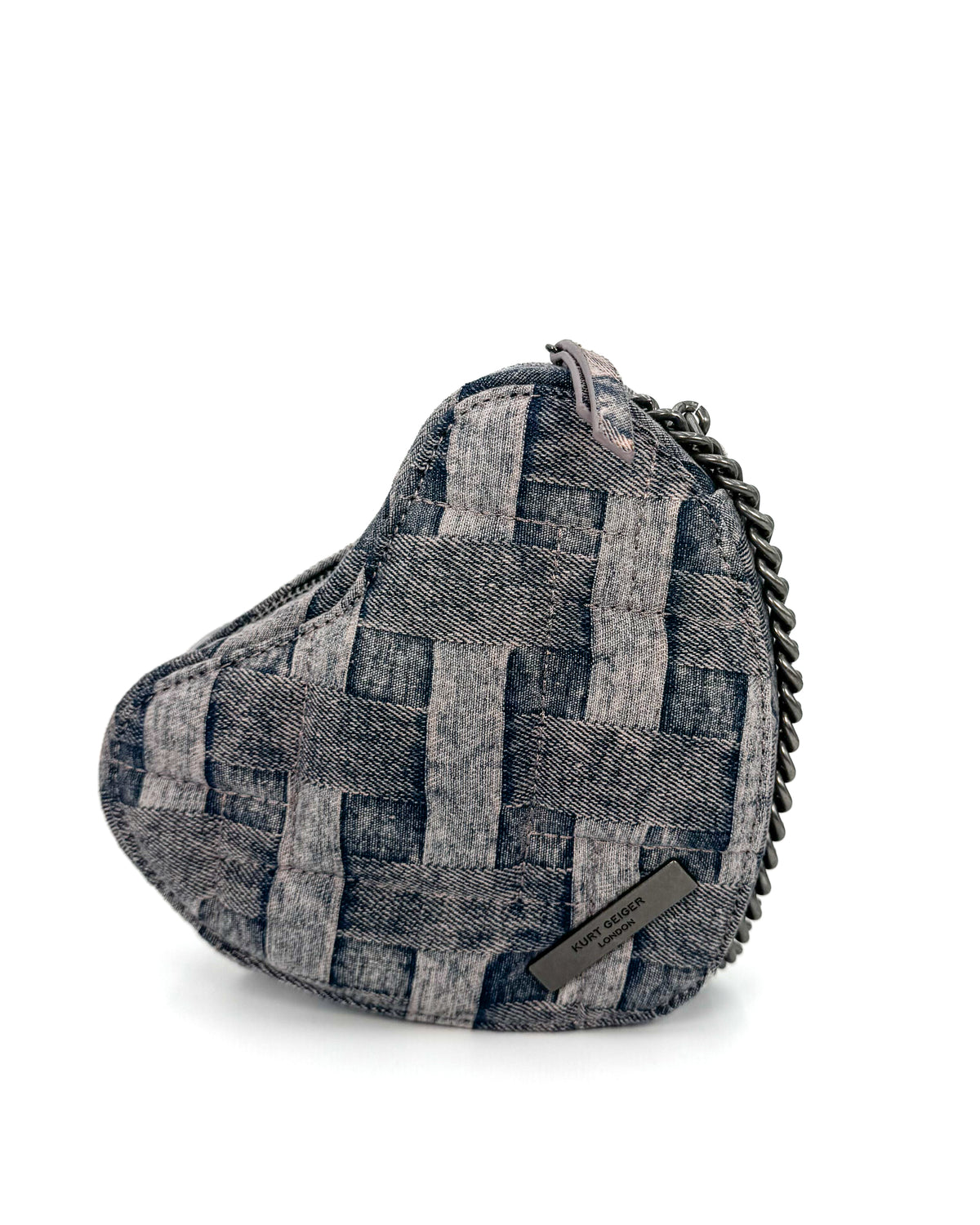 Kurt Geiger London Bolsa Kensington Heart X Body Demin Pink Comb · Premium Avenue
