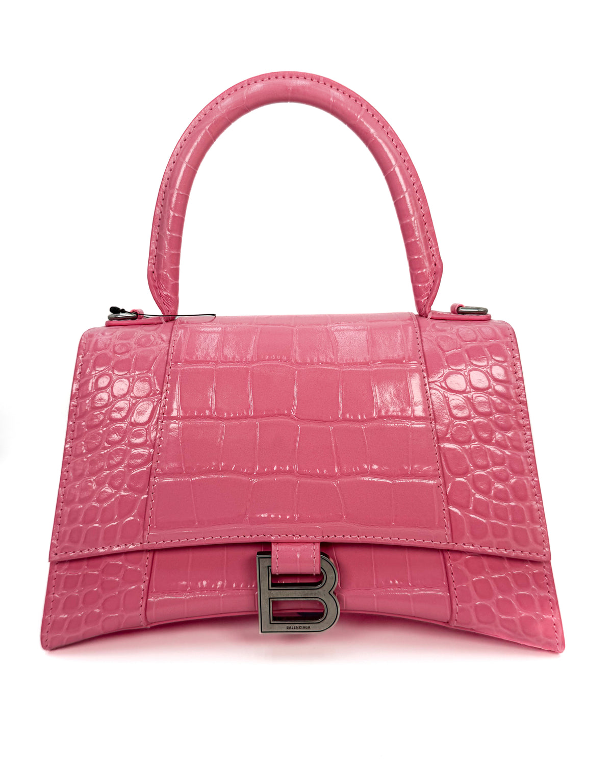 Balenciaga Bolsa Hourglass Wallet On Chain Pink · Premium Avenue