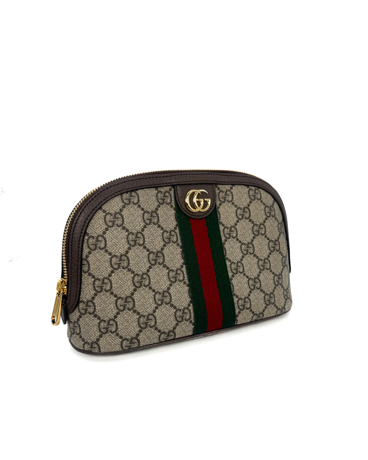 Gucci Bolsa Ophidia Gg Large Cosmetic Case Beige/Ebano · Premium Avenue